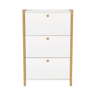 Hannover 3 Shoe Cabinet (Two Tones)
